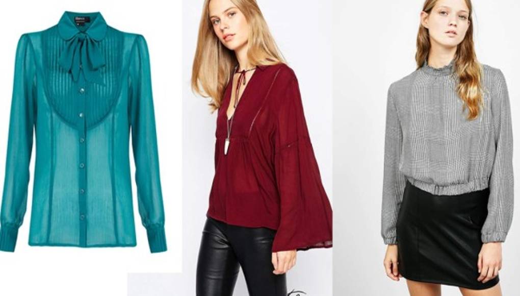 Estilo victoriano en las blusas