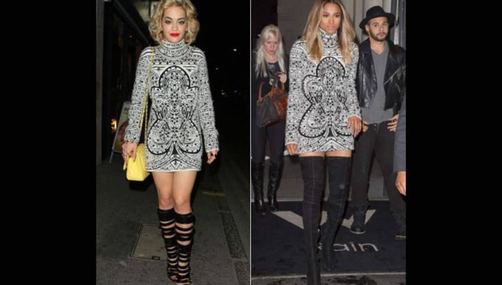 Dos mujeres un mismo vestido ¿Quién lo luce mejor?