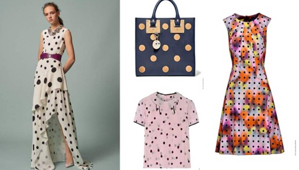 El nuevo aire brillante y metalizado de los lunares