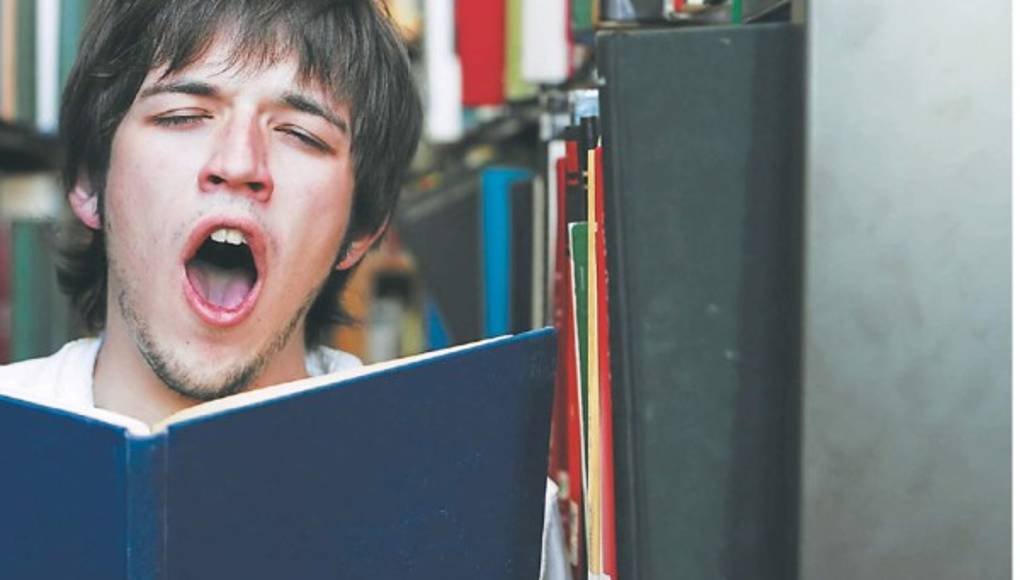 Buen alumno con ataque de pereza