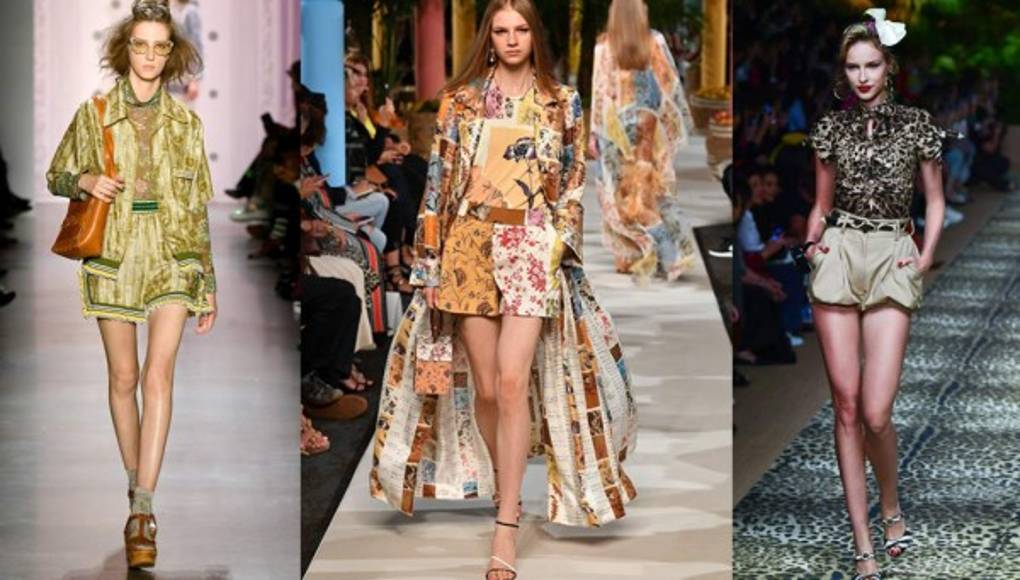 El short, la estrella de las pasarelas