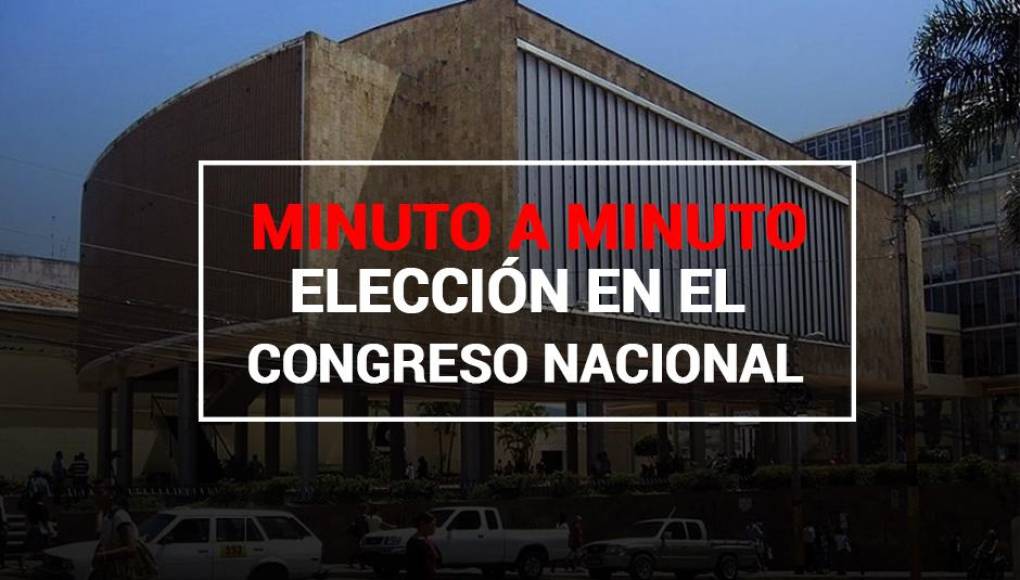 Minuto a Minuto: Elección del Presidente del Congreso Nacional de Honduras