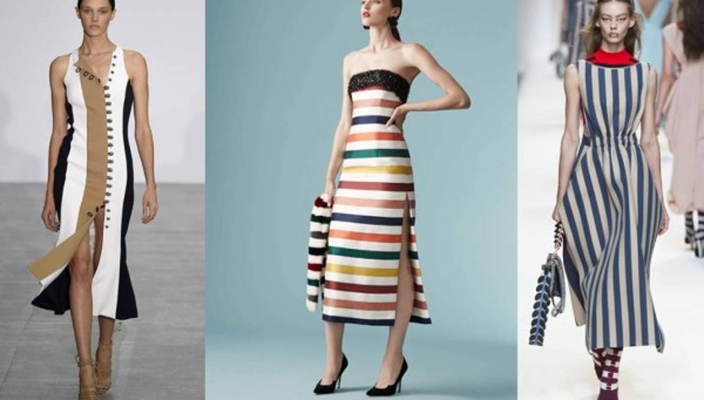 Las rayas se llevan hoy muy coloridas