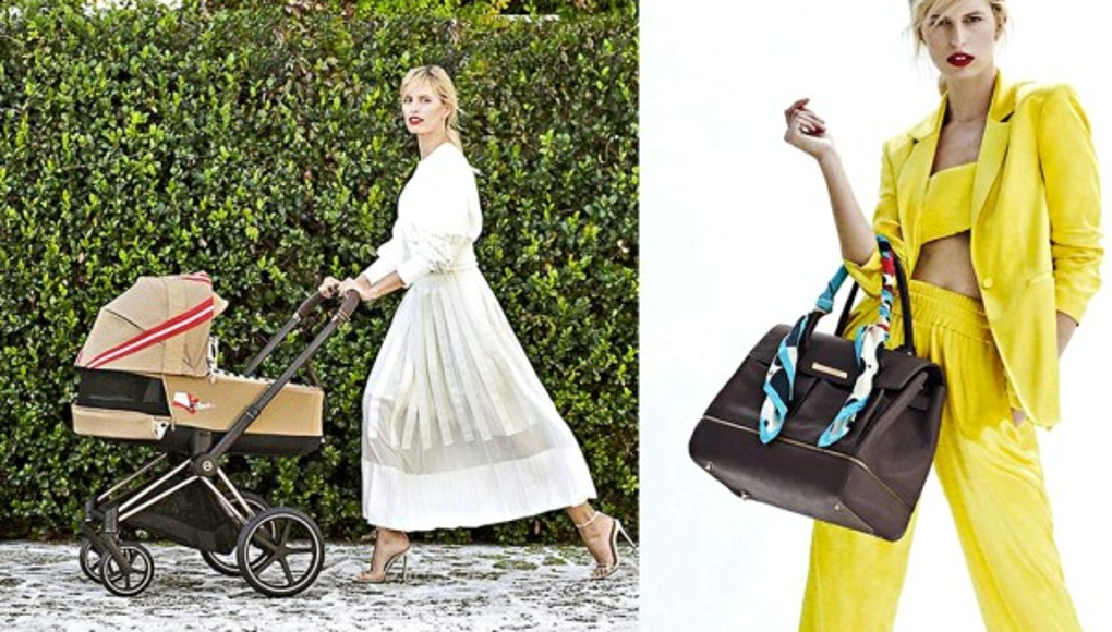 Karolina Kurkova, toda una mamá fashion