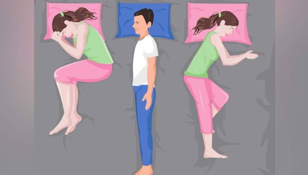 Su forma de dormir revela su personalidad