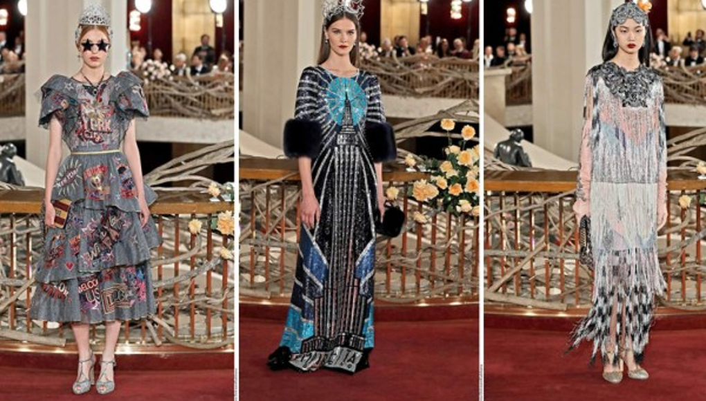 Colección de Alta Costura con el espíritu de NY