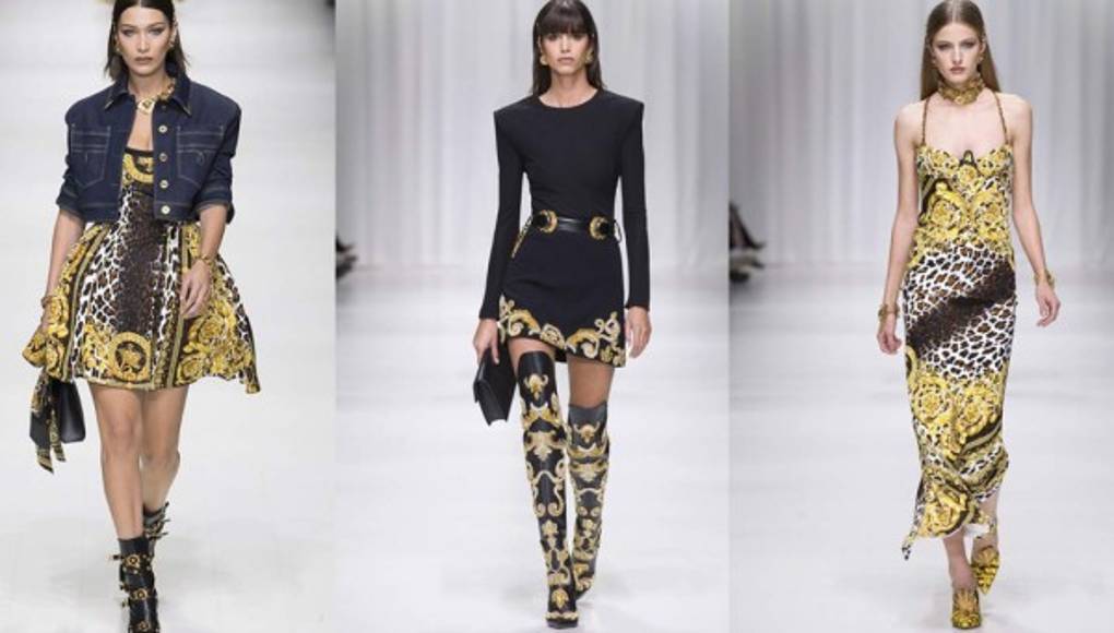 La casa Versace vuelve a lo básico