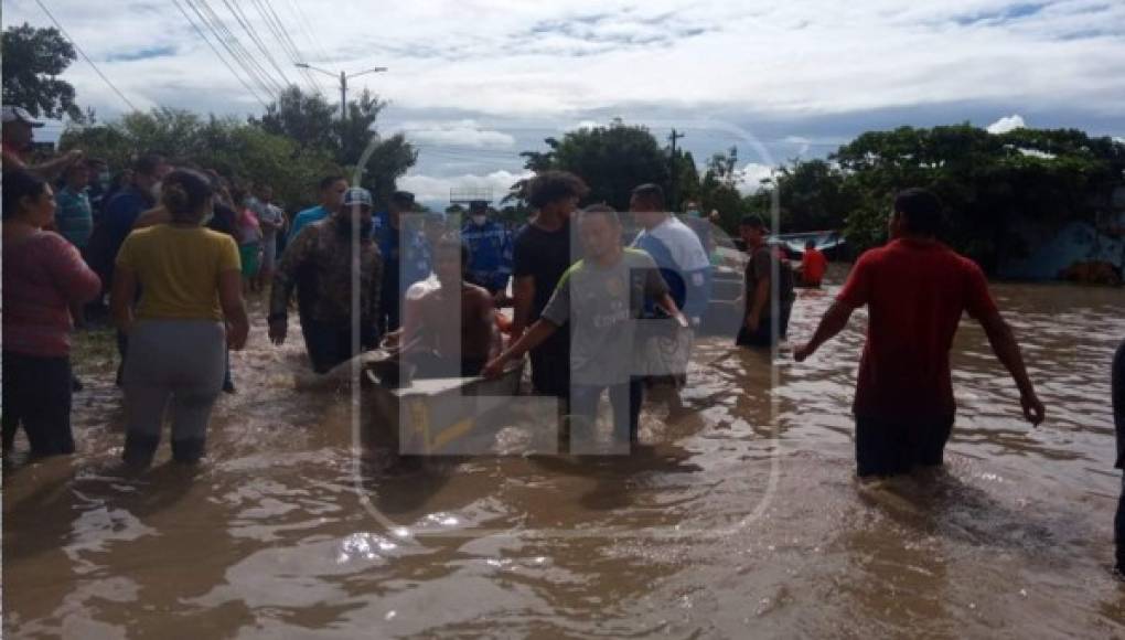 Devastación en Honduras por lluvias de depresión Eta