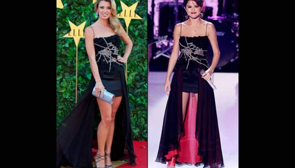 Dos mujeres un mismo vestido ¿Quién lo luce mejor?