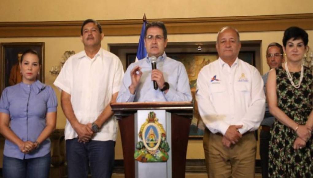 Presidente Hernández: 'Este veredicto no es contra el Estado de Honduras'