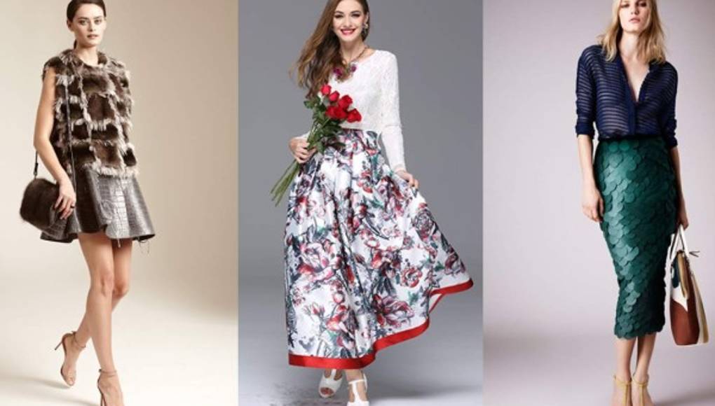 Las faldas de fiesta son toda una sensación