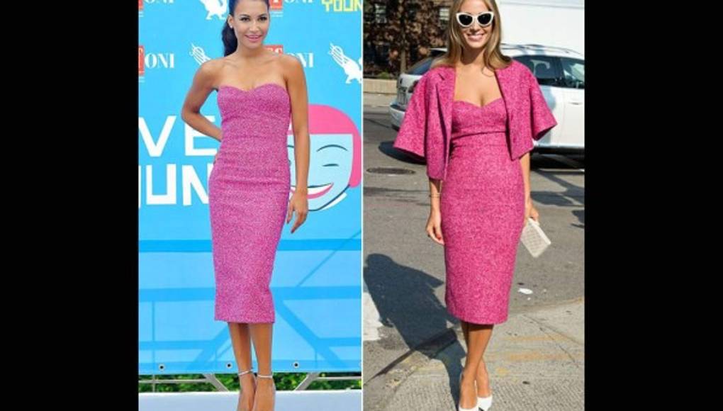 Dos mujeres un mismo vestido ¿Quién lo luce mejor?