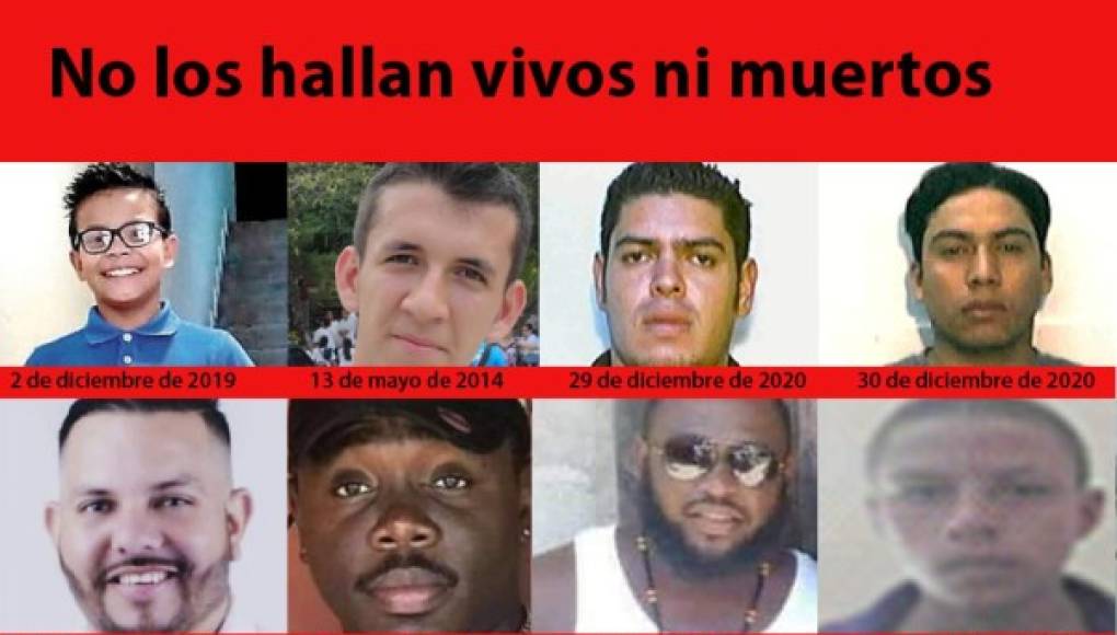 Más de 770 casos de hondureños desaparecidos siguen sin resolverse desde 2019