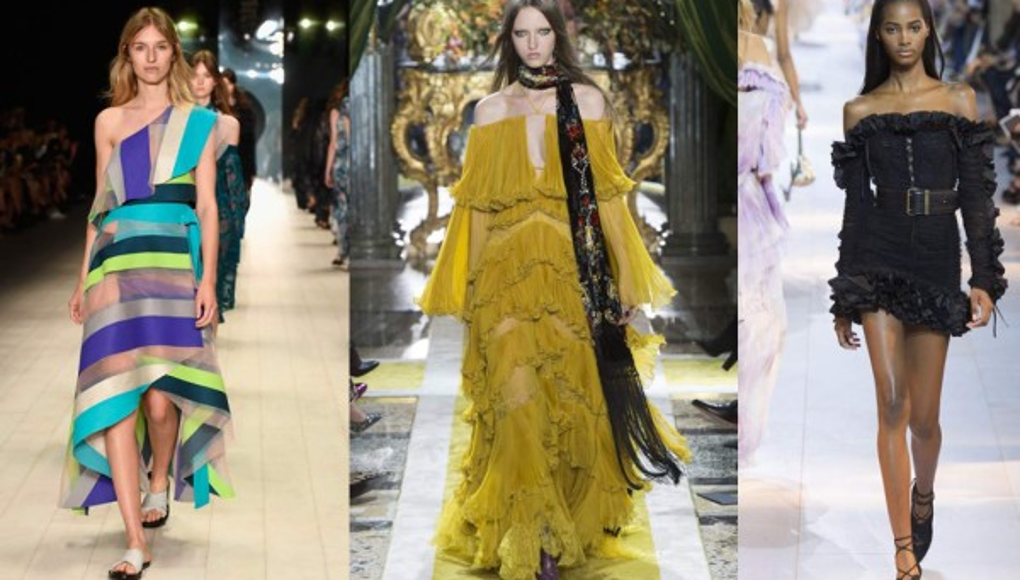 Hombros, toda un arma de seducción en vestidos