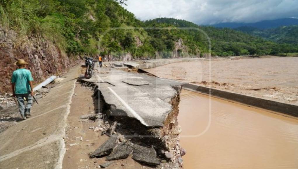 Inicia rehabilitación de carreteras dañadas por tormentas tropicales en Honduras