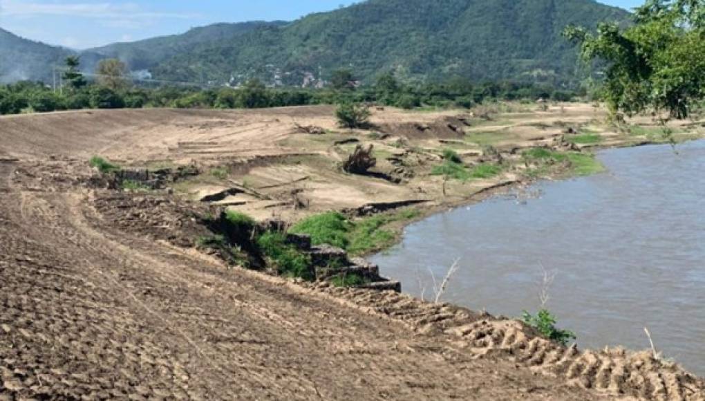Ejecutan 15 proyectos de reconstrucción, dragado de ríos y mitigación en Chamelecón