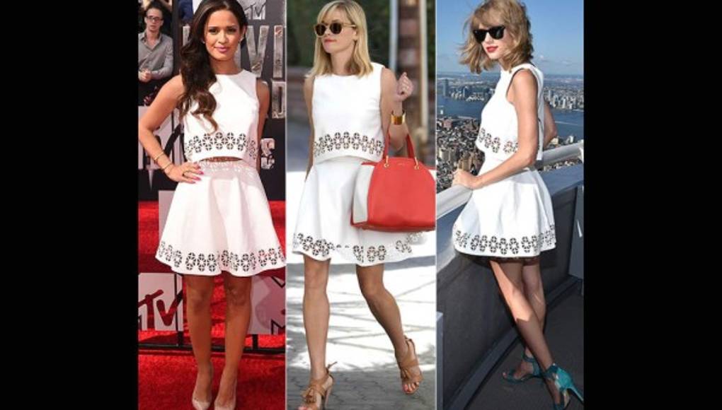 Dos mujeres un mismo vestido ¿Quién lo luce mejor?