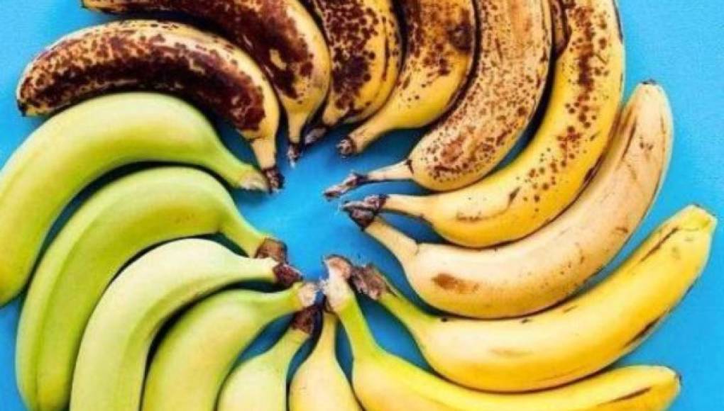 Diferencias entre el plátano verde y maduro