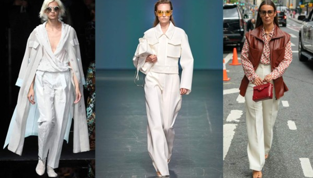 Tips para combinar un pantalón blanco