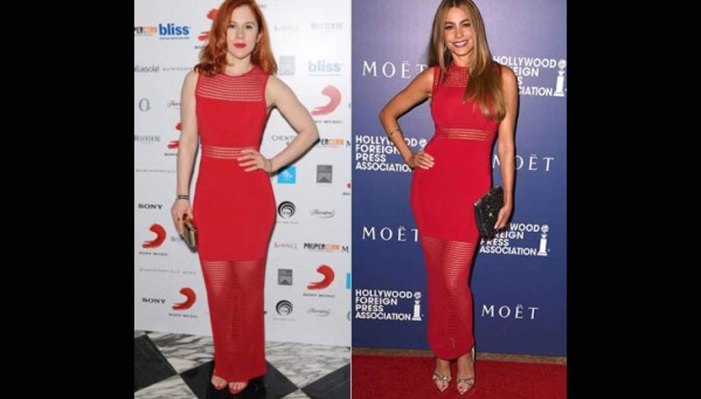 Dos mujeres un mismo vestido ¿Quién lo luce mejor?