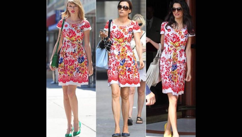 Dos mujeres un mismo vestido ¿Quién lo luce mejor?