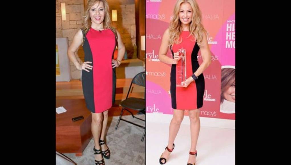 Dos mujeres un mismo vestido ¿Quién lo luce mejor?