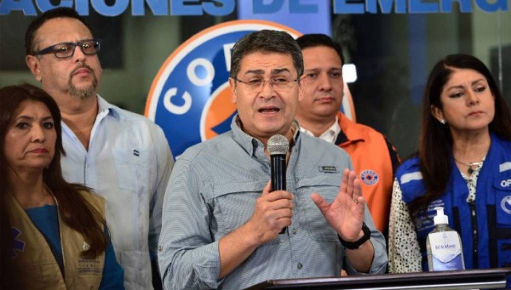 'La prevención del coronavirus está en nuestras manos': Presidente Hernández