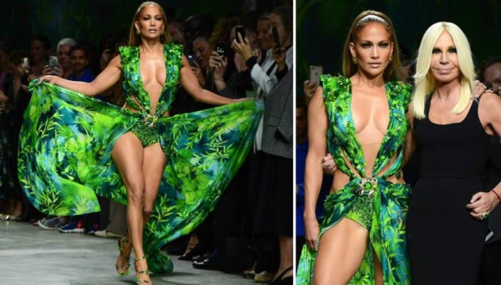 Jennifer López se toma por sorpresa la Semana de la Moda