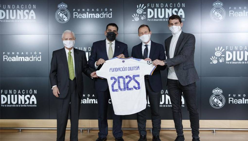Las Fundaciones Diunsa y Real Madrid renuevan su colaboración para escuelas sociodeportivas en Honduras