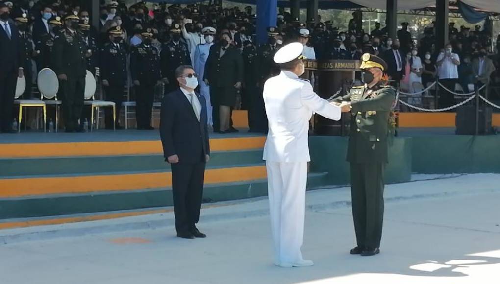 Asume funciones la nueva cúpula de las Fuerzas Armadas de Honduras