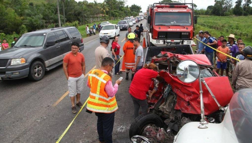 Cerca de 9,000 hondureños murieron en accidentes de tránsito en seis años
