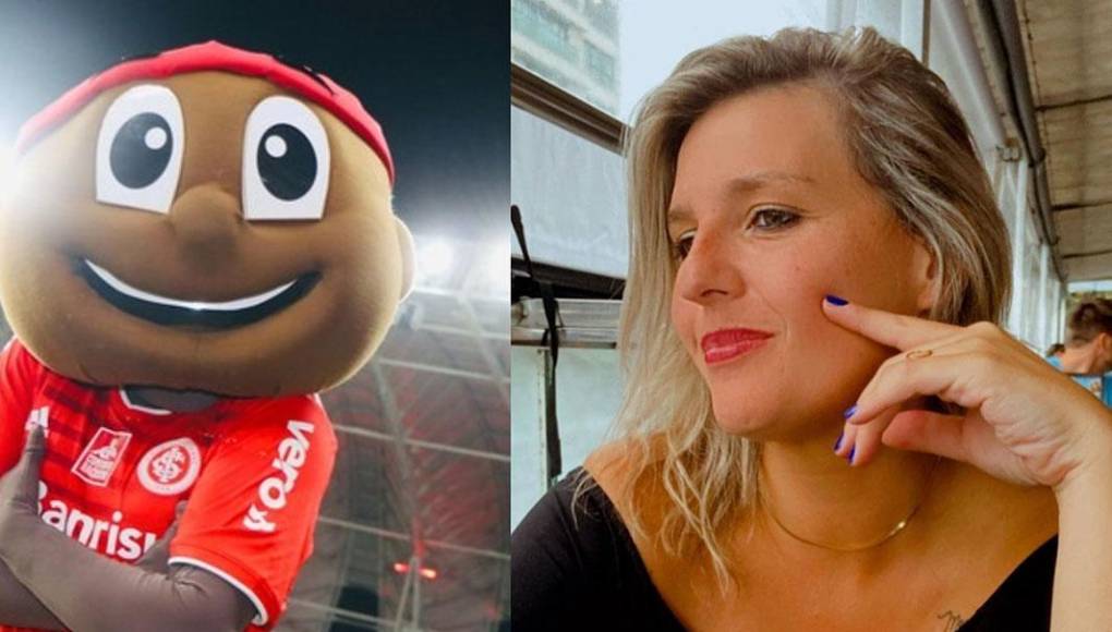 Escándalo. Periodista interpuso denuncia contra mascota del club Internacional de Porto Alegre del fútbol de Brasil.
