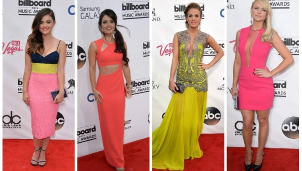 Así fue la alfombra de los Billboard 2014