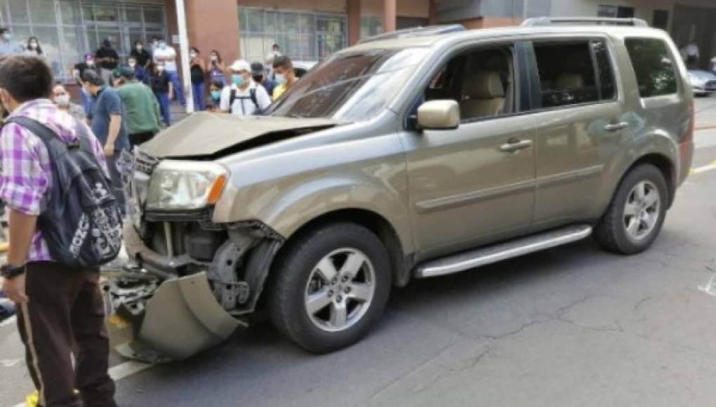 Muere un fiscal tras ser atropellado por una camioneta en Tegucigalpa