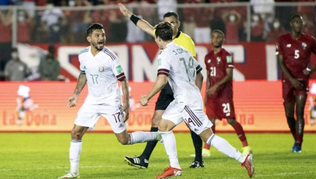 México rescató un sufrido empate ante Panamá en la octagonal de la Concacaf