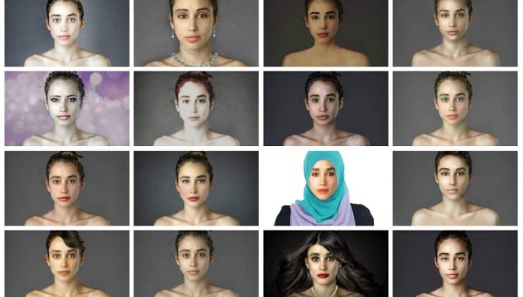 A mujer le hicieron Photoshop en 25 países
