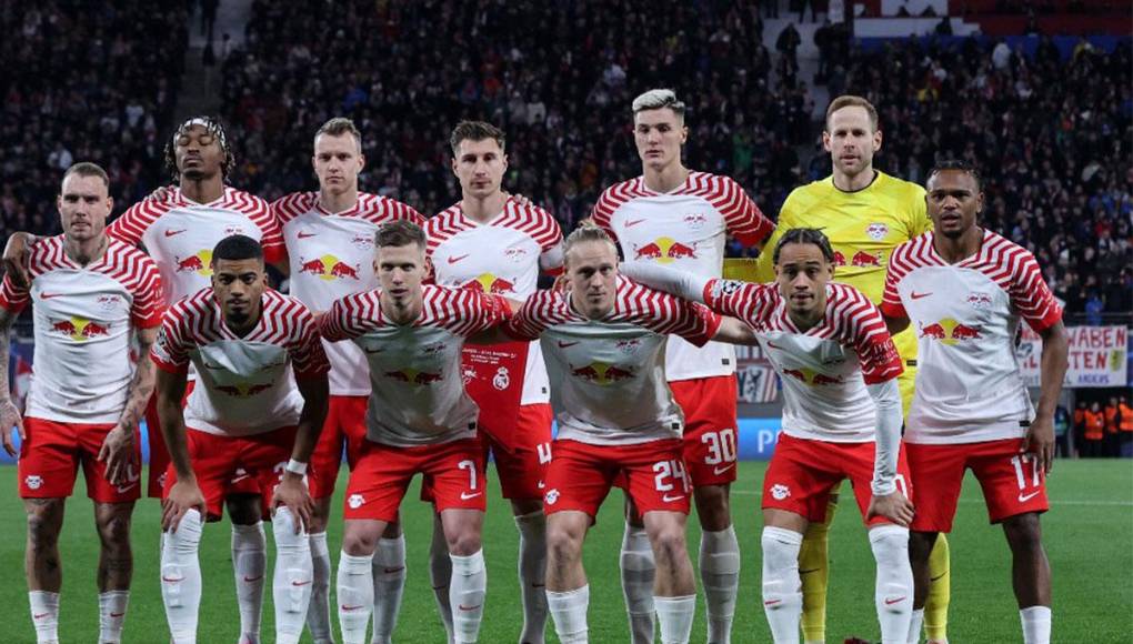 El 11 titular del Leizpig que enfrentó al Real Madrid.