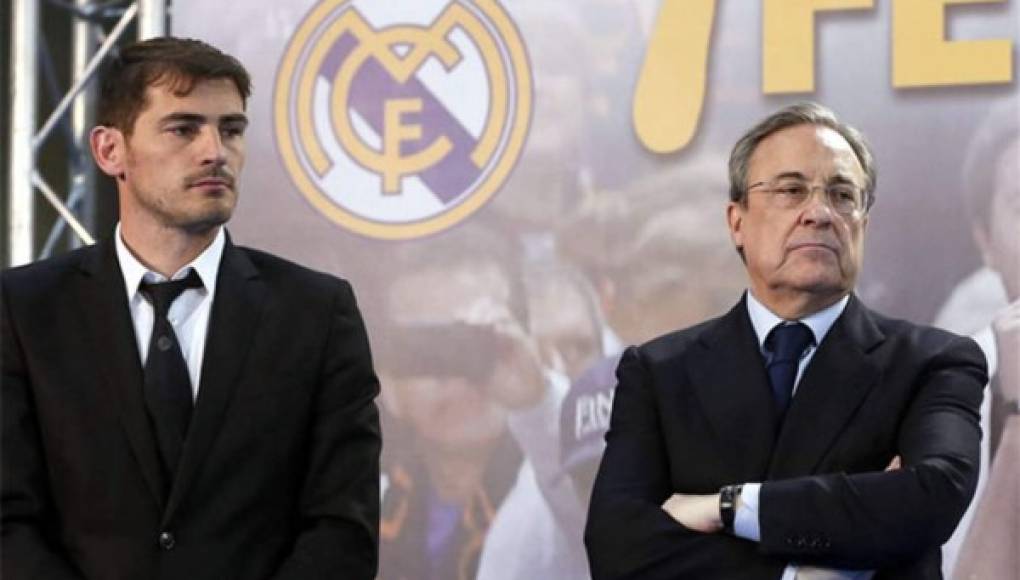 Florentino: 'Nos equivocamos con la despedida de Iker Casillas'