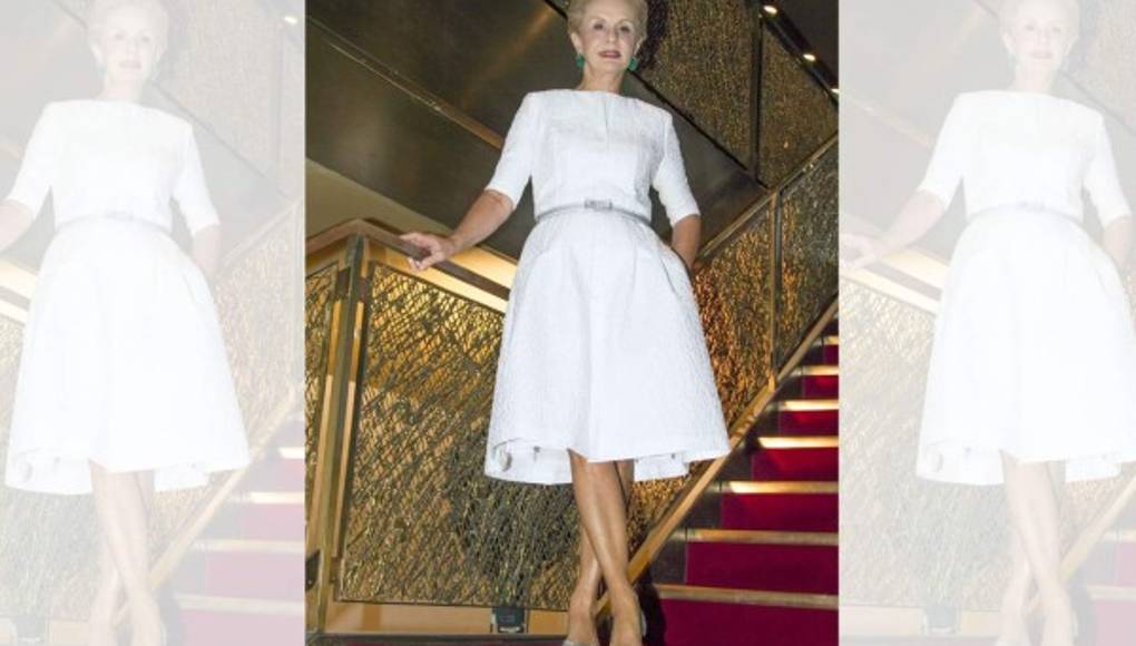 Carolina Herrera: 'Piensen un poco. Es mejor vestirse bonita que verse rara'