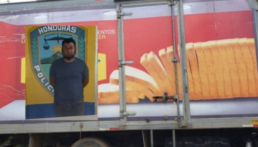 Detienen a sospechoso de asaltar a repartidores de pan en Francisco Morazán