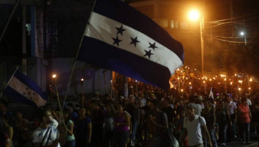 Indignados surgieron en 2015 para exigir cese corrupción en Honduras