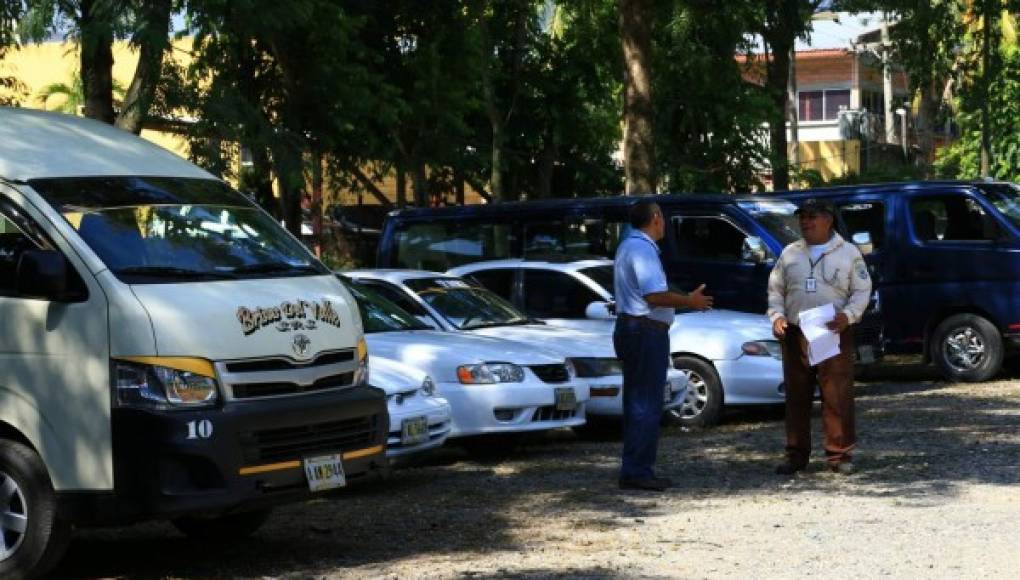 Más de 1,100 unidades de transporte no fueron censadas en San Pedro Sula