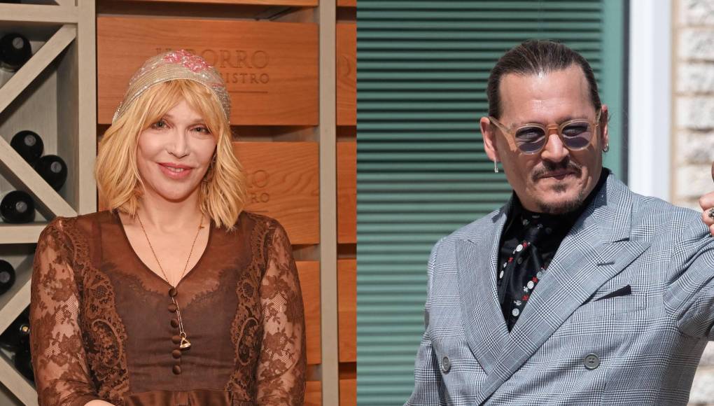 Courtney Love confiesa que Johnny Depp le salvó la vida