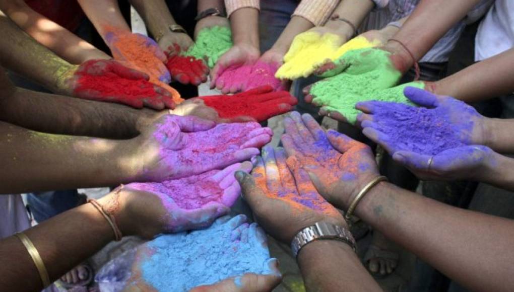 'Holi': una fiesta de colores