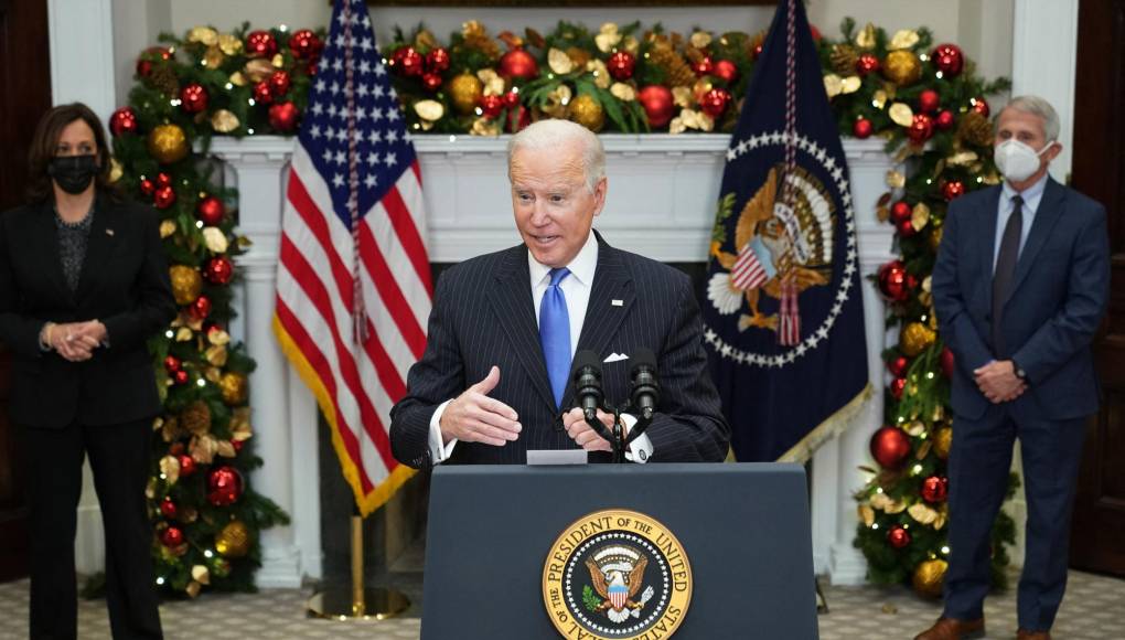 Biden pide no entrar en pánico ante nueva variante de covid 19