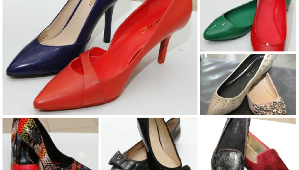 En punta con las zapatillas