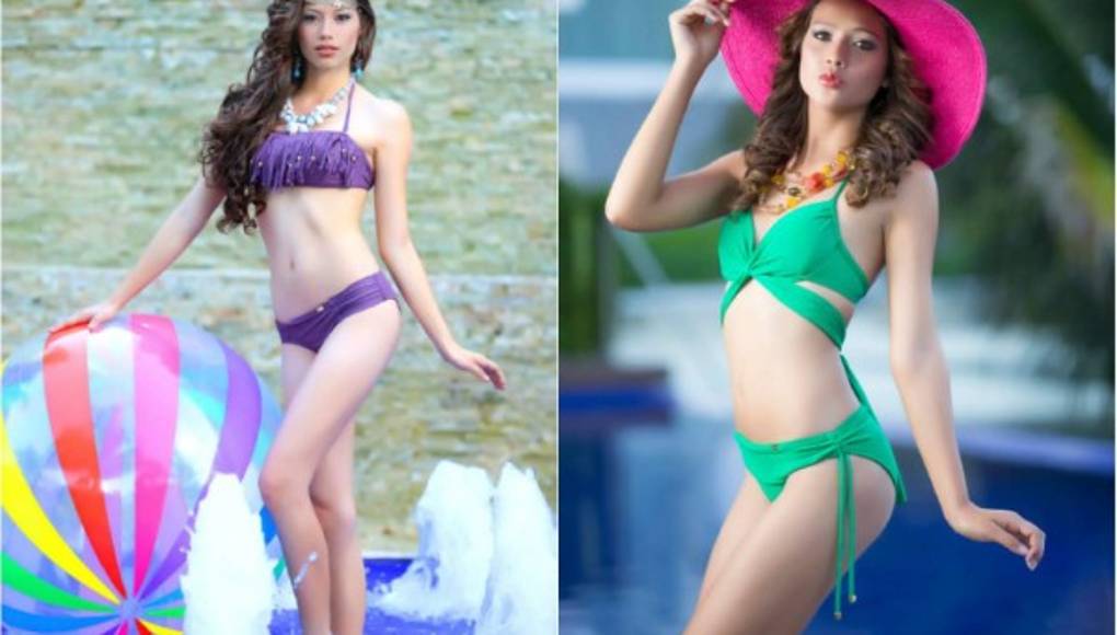 Belleza bañada de calor, sol y color