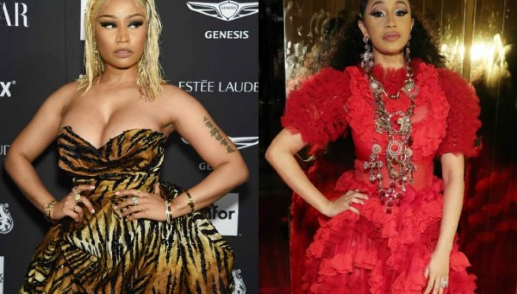 Video: Cardi B agrede a Nicki Minaj en fiesta de Harper's Bazaar