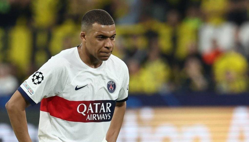 Mbappé se fue en blanco en la final de ida de semifinales de la Liga de Campeones de Europa.