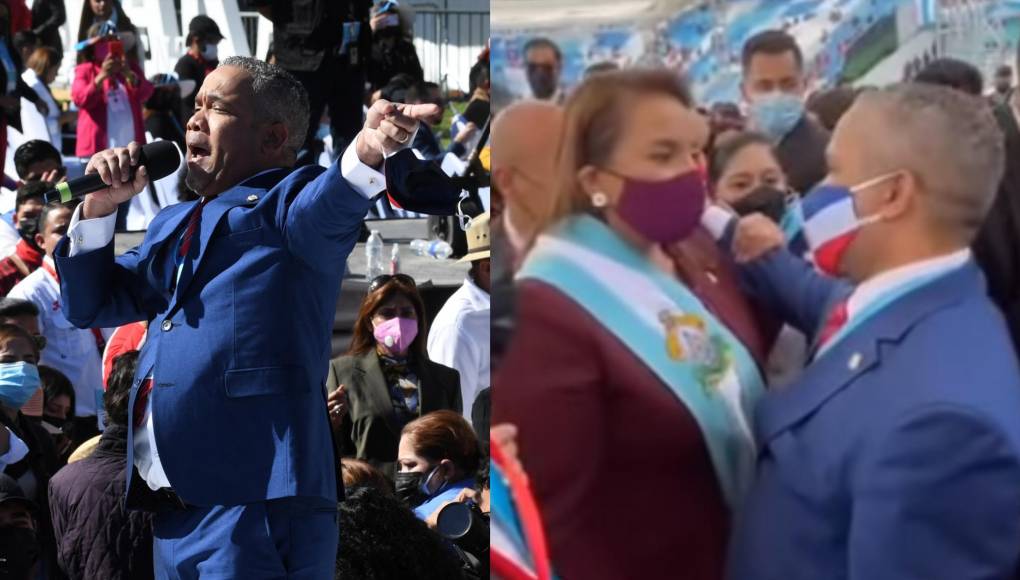 VIDEO: “El Torito” abraza y felicita a la presidenta Xiomara Castro